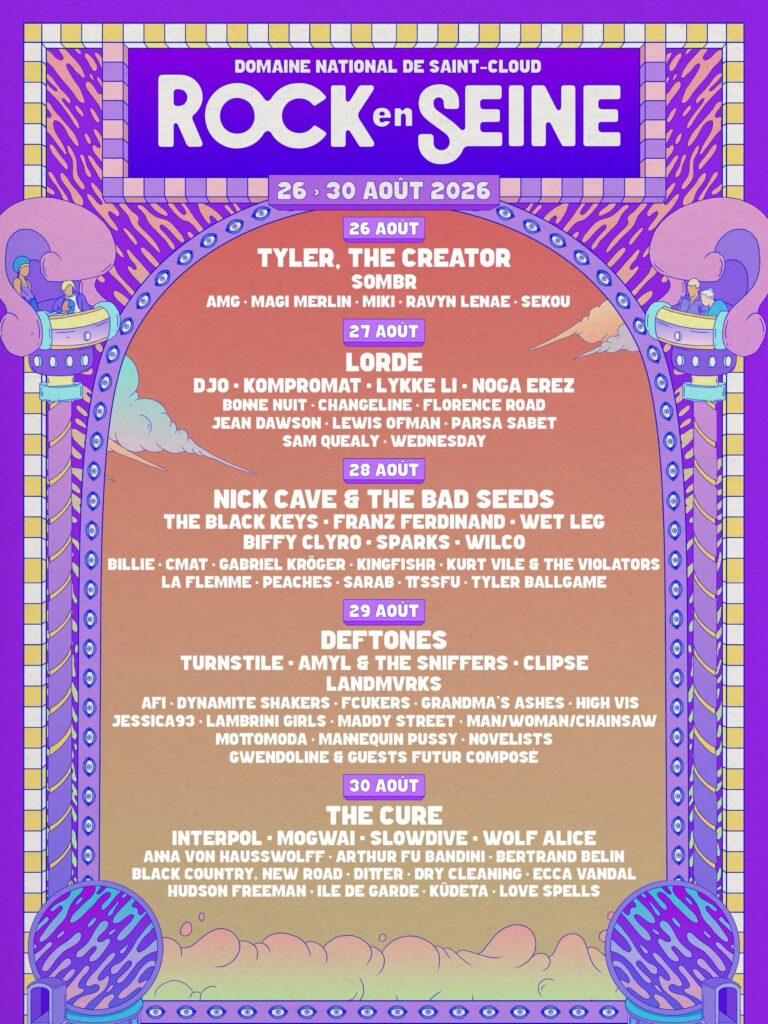 Affiche Rock en Seine©