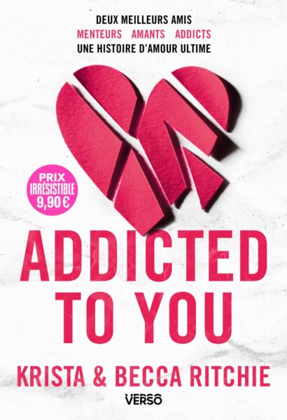 Couverture "ADDICTED TO YOU" de Krista & Becca Ritchie - Verso©