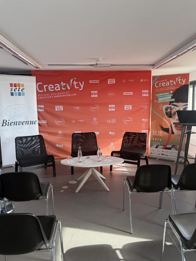 Conférence de Presse du festival CreaTVty 2025 au Musée de la Mer de Sète - AMBIVALENT©