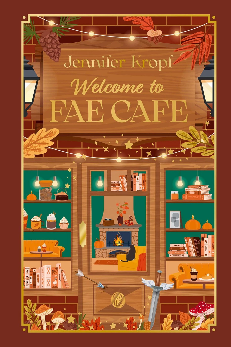 Couverture "WELCOME TO FAE CAFÉ" de Jennifer Kropf - Calix©