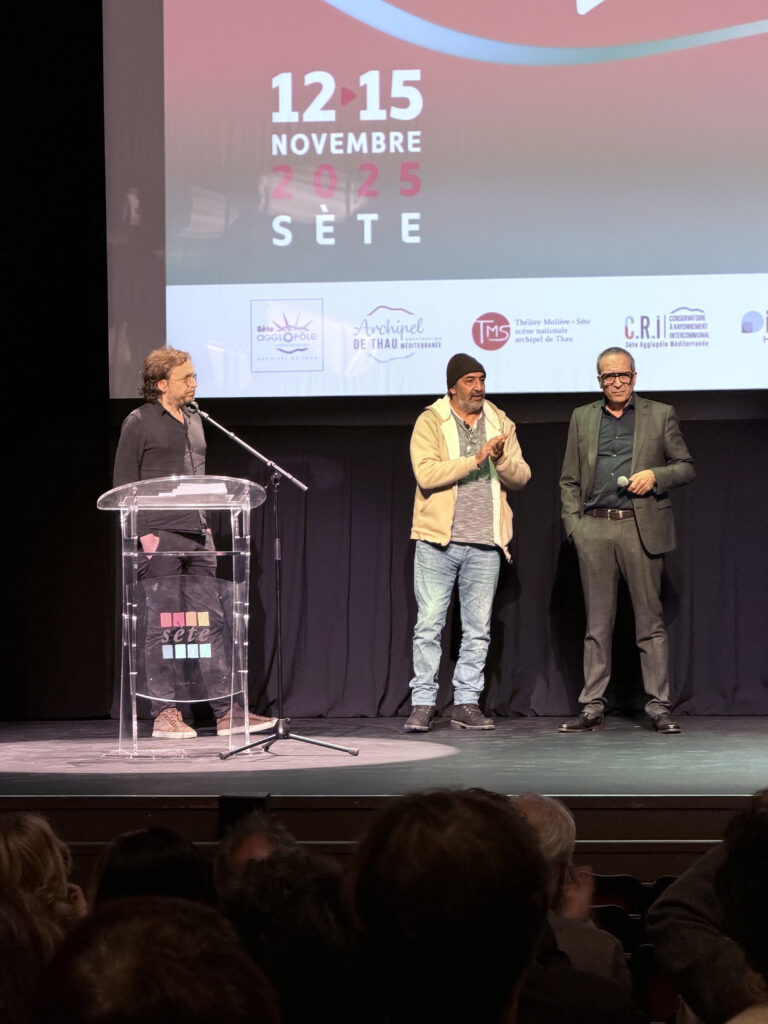 Nicolas Peufaillit, Moussa Maaskri et Abdel Raouf Dafri présentent la série Canal+ "UN PROPHÈTE" - Ambivalent©