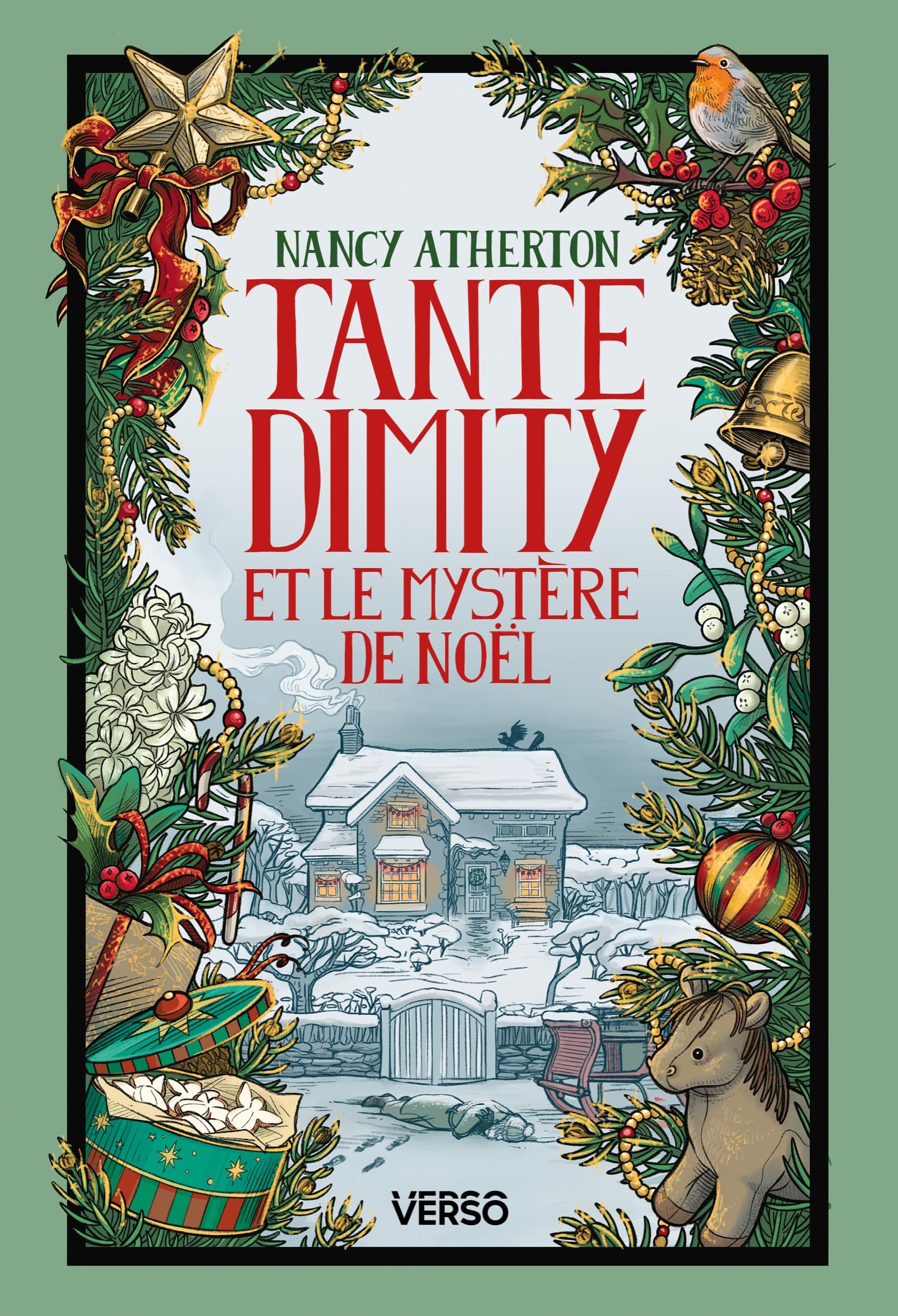 Couverture "TANTE DIMITY ET LE MYSTÈRE DE NOËL" par Nancy Atherton - Verso©