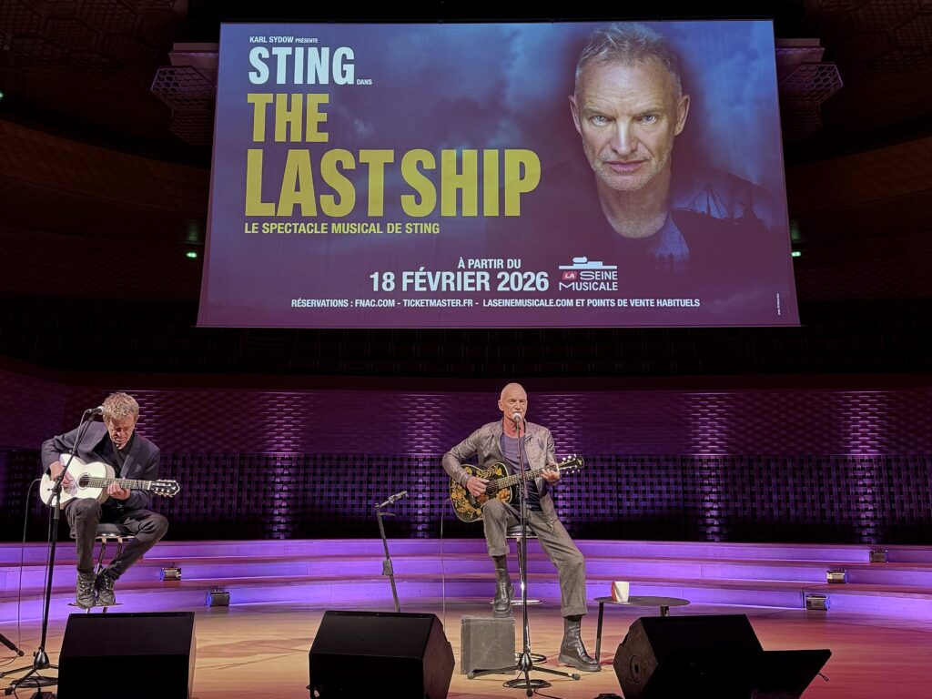 Sting et son guitariste, Dominic Miller, à la Seine Musicale - AMBIVALENT©
