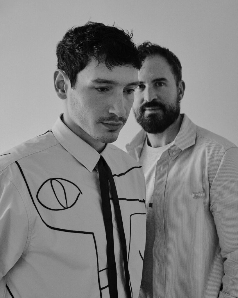 Lucio Castro et son acteur Laith Khalifeh par Nicolas Suk Hoon©