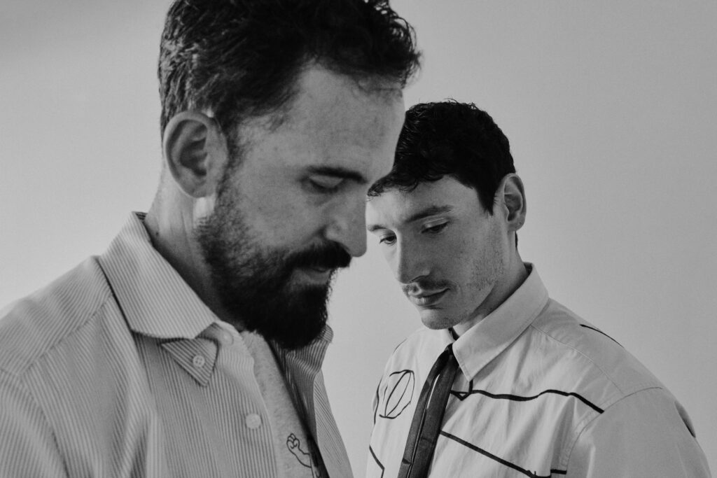 Lucio Castro et son acteur Laith Khalifeh par Nicolas Suk Hoon©