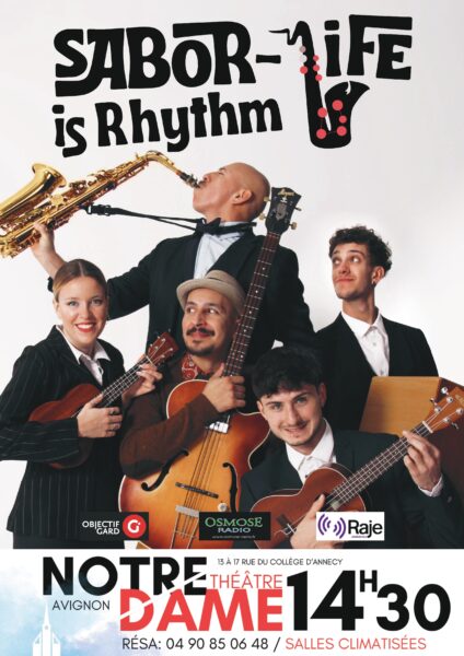 Affiche "Sabor, Life is Rhythm"