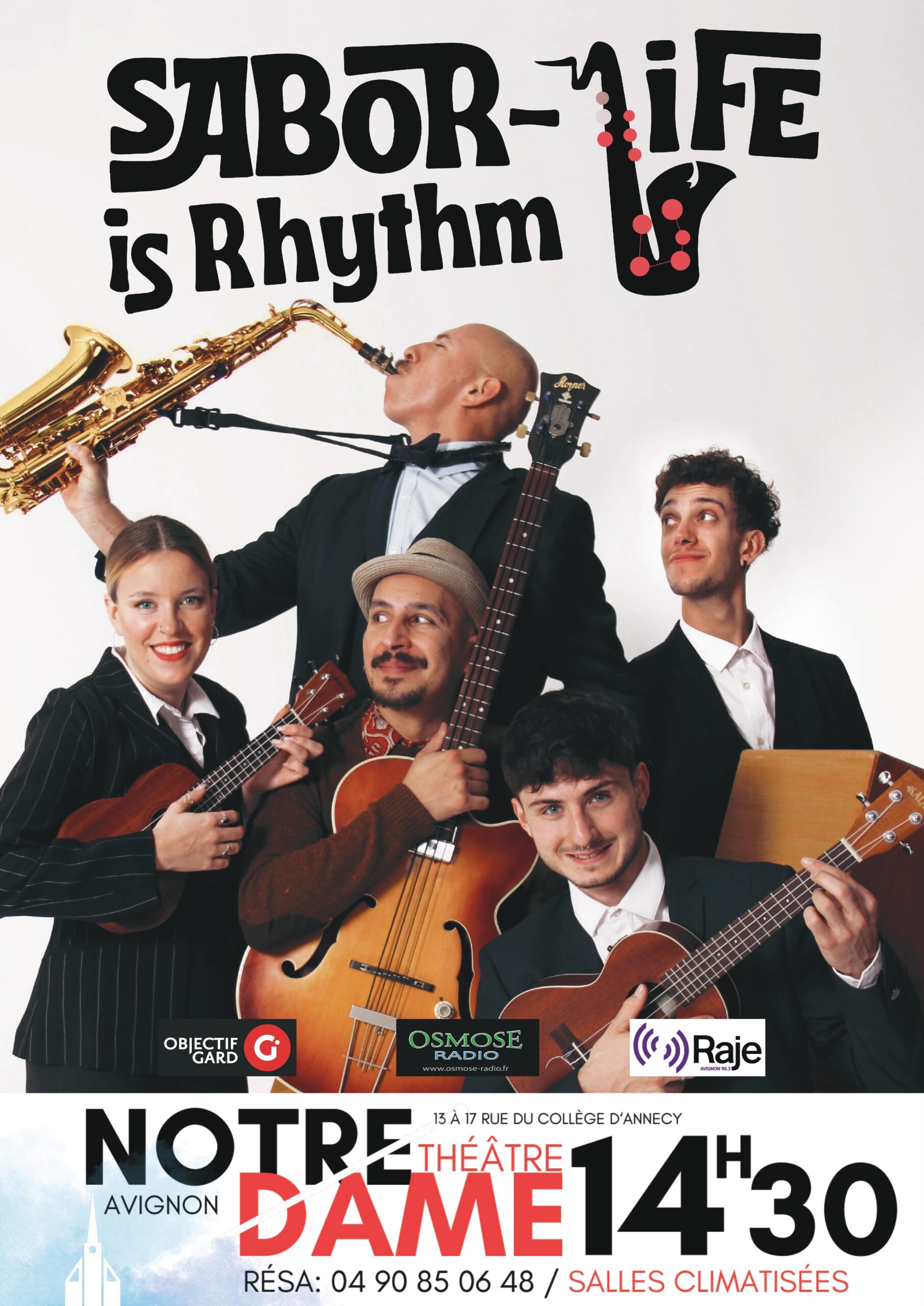 Affiche "Sabor, Life is Rhythm"