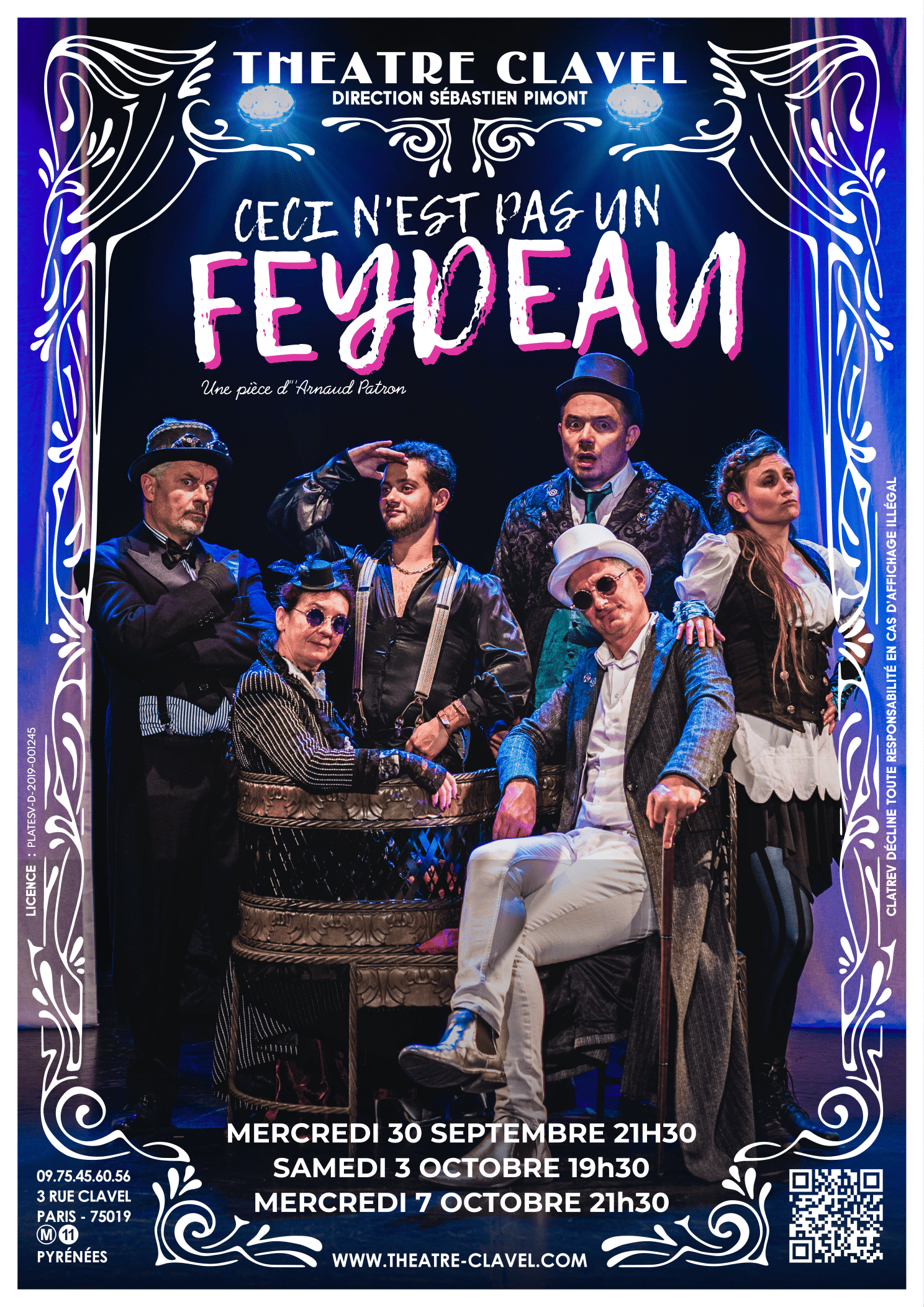 Affiche "Ceci n'est pas un Feydeau"