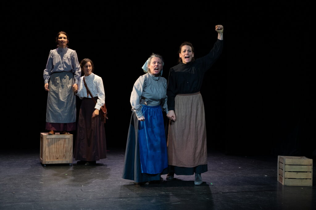 Love Bowman, Nolwen Cosmao, Alicia Rousseau et Lucile Roux-Baucher par Jean-Claude Kagan©